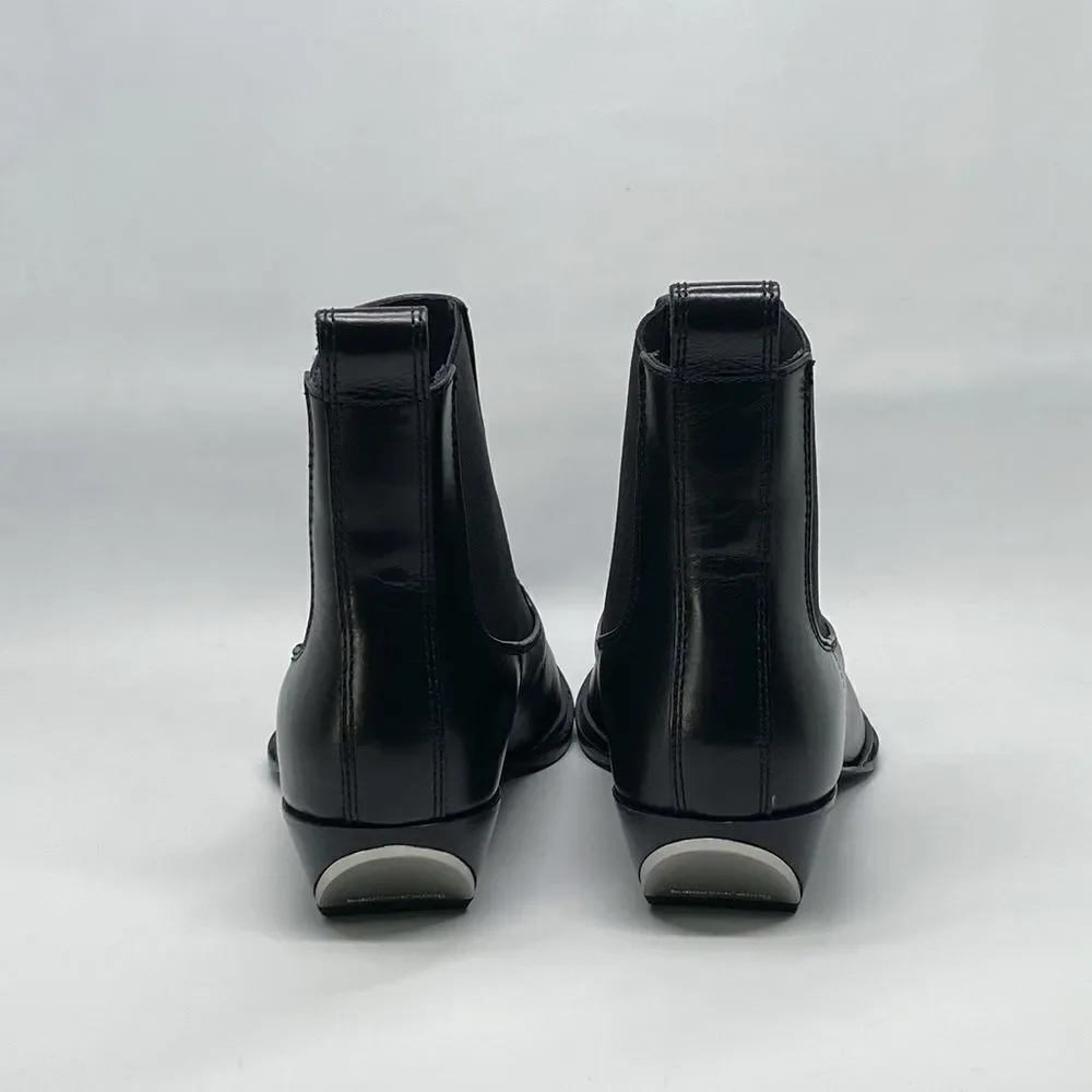 Alexander Wang Slick Pointed Toe Chelsea Boot size 37.5